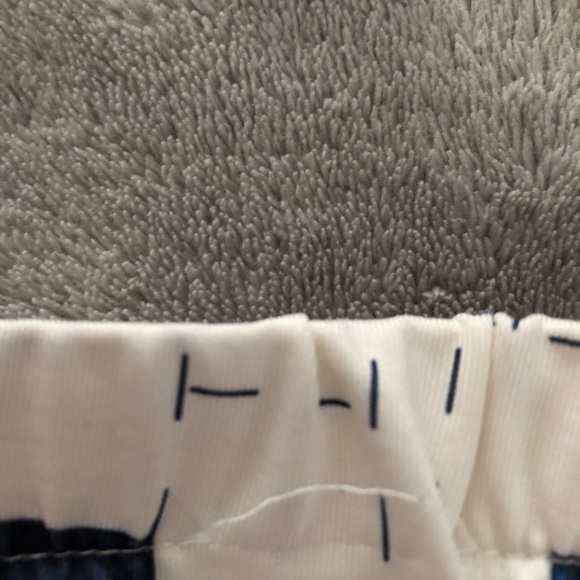 TENNIS SKIRT BY LILLYS (S) WHITE & BLUE ABSTRACT - Picture 7 of 7